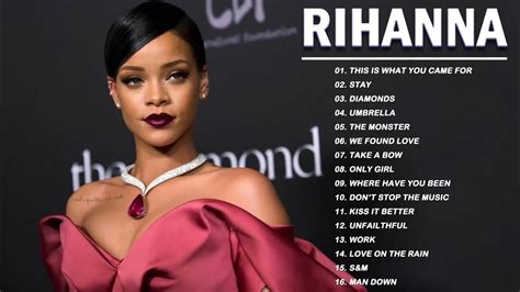 best songs from rihanna|rihanna top 40 hits.